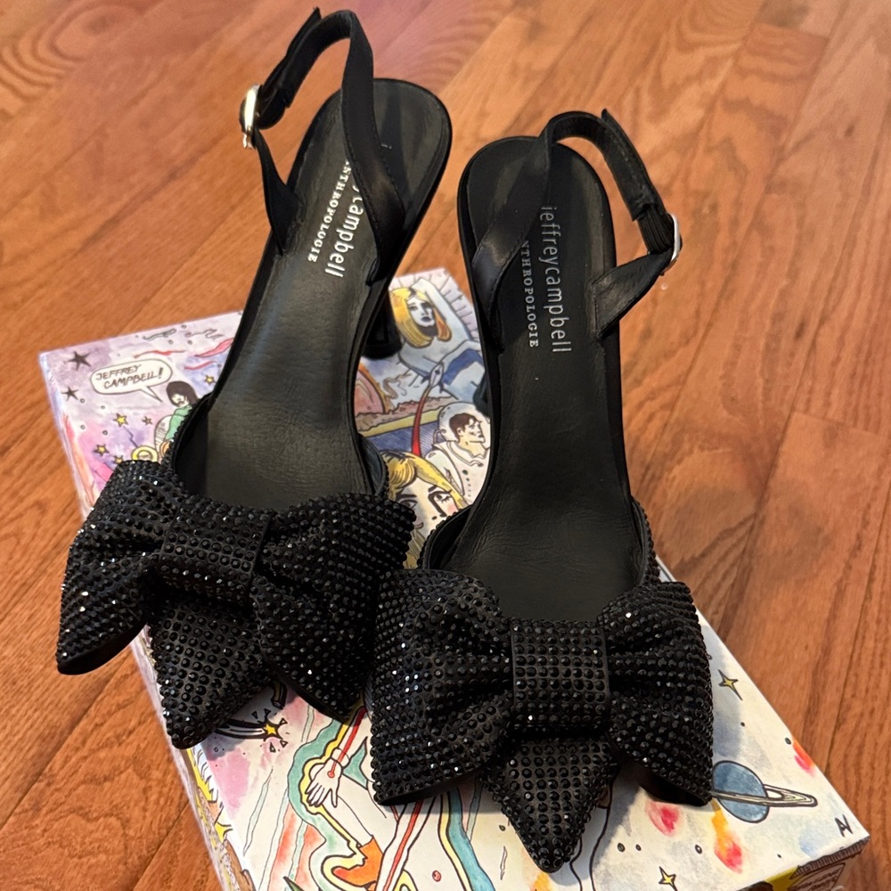 Jeffrey Campbell Sparkle Slingback Heel - Picture 2 of 6